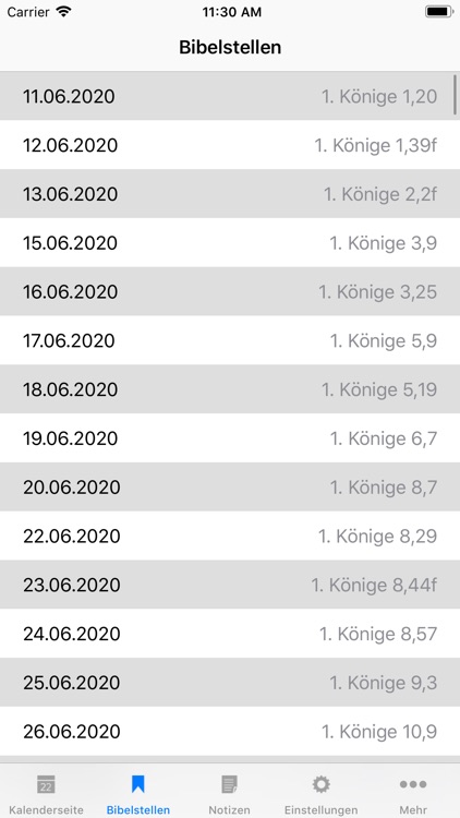 Neukirchener Kalender 2020 screenshot-3