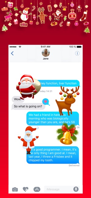 Christmas Stickers Winter Sms(圖3)-速報App