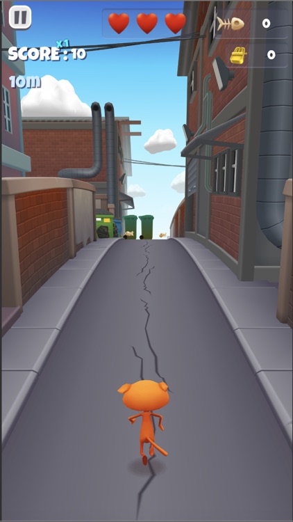 Hungry Cat Dash screenshot-3