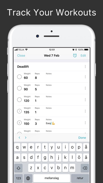 RepCount - Gym Workout Log