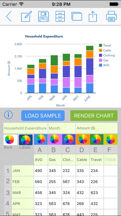 Chart Maker App screenshot-0