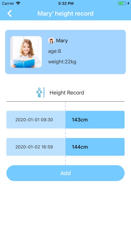 Children Height Recorder