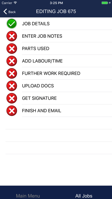 How to cancel & delete Mobile Jobsheet from iphone & ipad 1