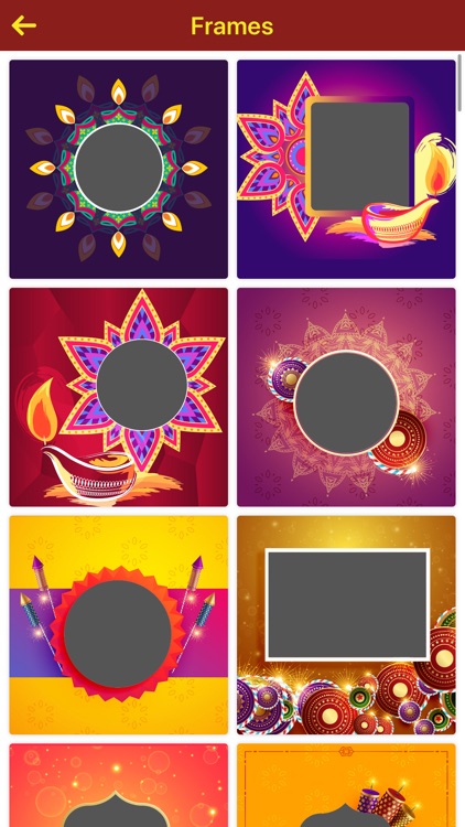Diwali Photo Frame - DP Maker