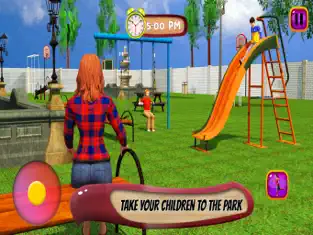 Screenshot 3 madre virtual: juego de cuidad iphone
