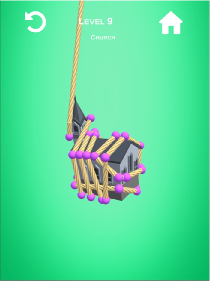 Rescue Rope 3D  Unroll Puzzle