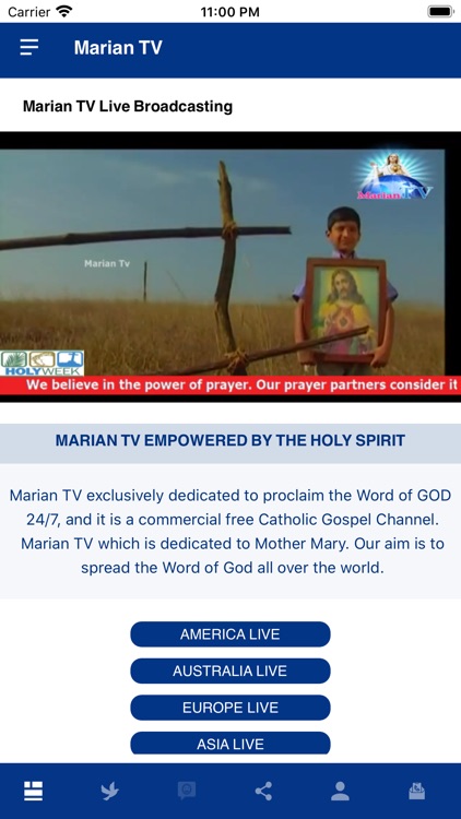 Marian TV Mobile