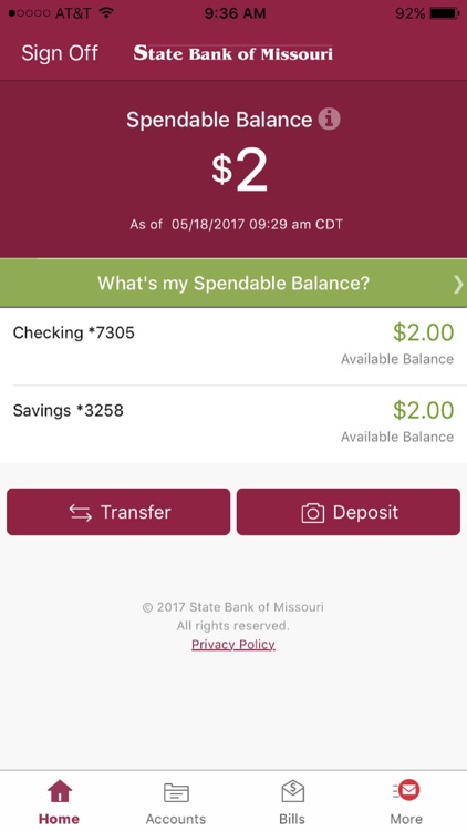 State Bank of Missouri Mobile