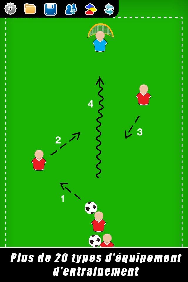 Coach Tactic Board: Soccer++ screenshot 2