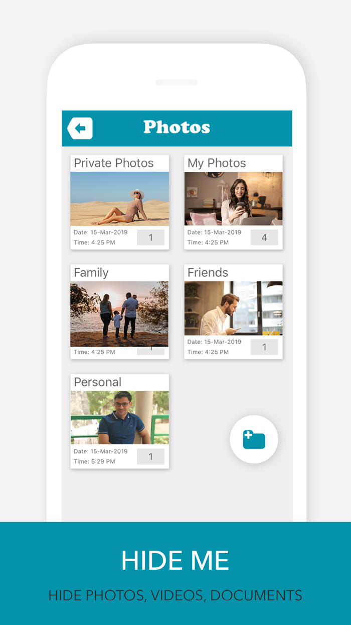 Hide me - Photos, Videos, Docs