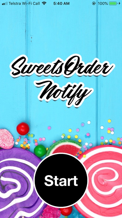 SweetsOrder Notify