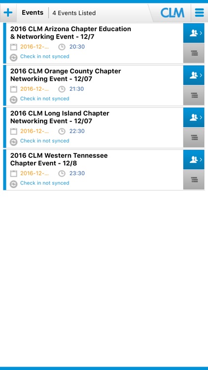 CLM Event Check-In screenshot-4