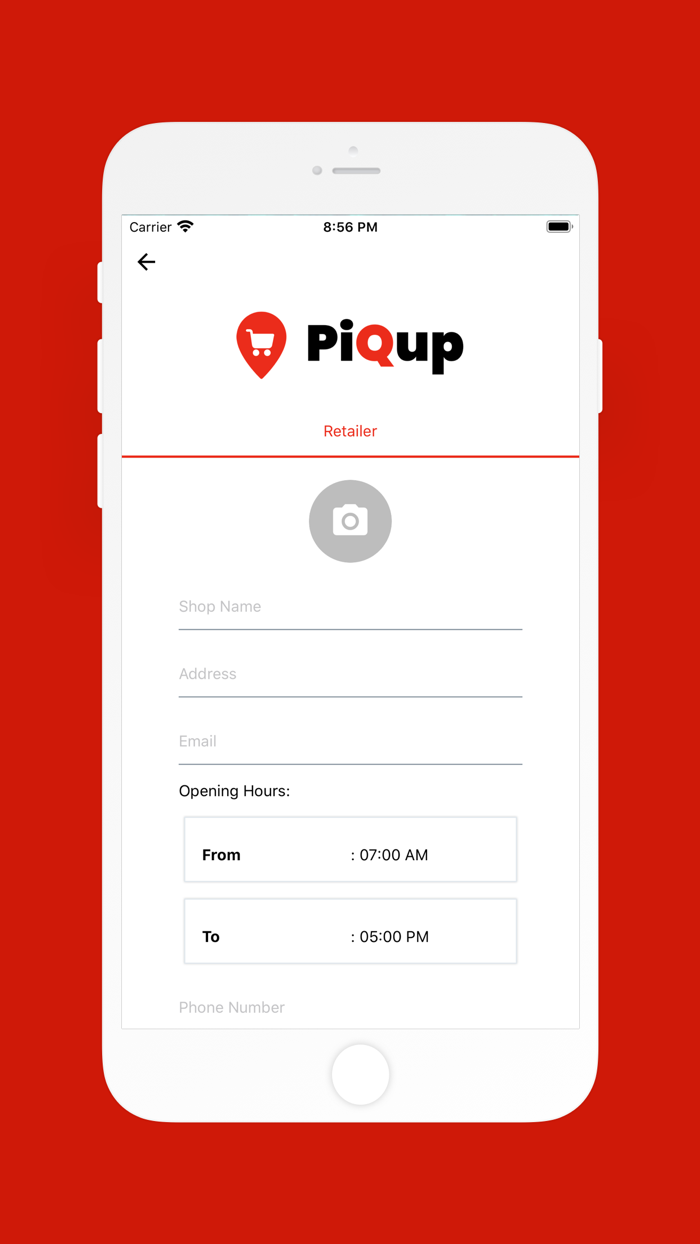 PiQup-Scheduling and delivery