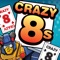 This is a one-player version of the classic Crazy Eights card game for all ages, where you play against the computer