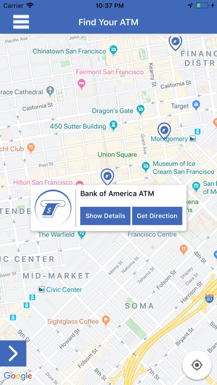 Find your ATM