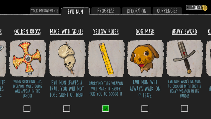 Evil Nun  恐怖 游戏  - 邪恶尼姑亡灵刺客 screenshot 5