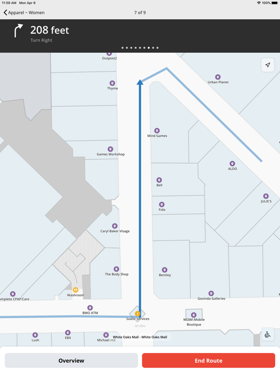 white oaks mall map 2020 White Oaks Mall Iphone Ipad App Download Latest white oaks mall map