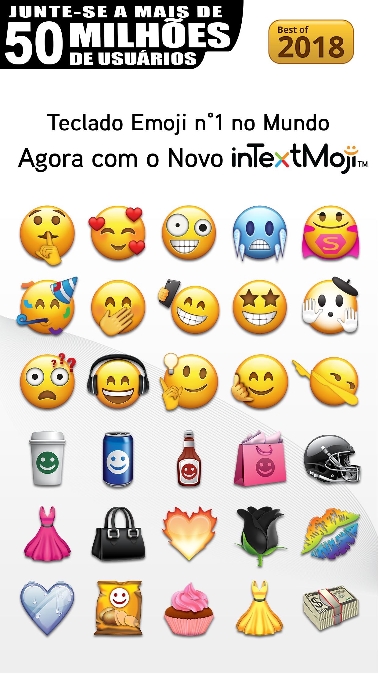 Screenshot do app Emoji>