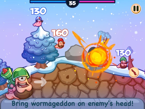 Worm Battle: Wormageddon screenshot 2