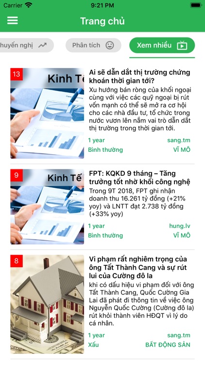 Tin tức môi giới screenshot-4