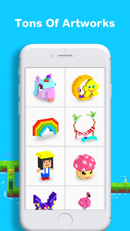 Voxel - 3D Color by Number screenshot-4