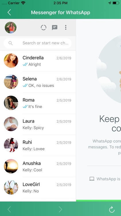 Messenger for WhatsApp - Chats screenshot-4