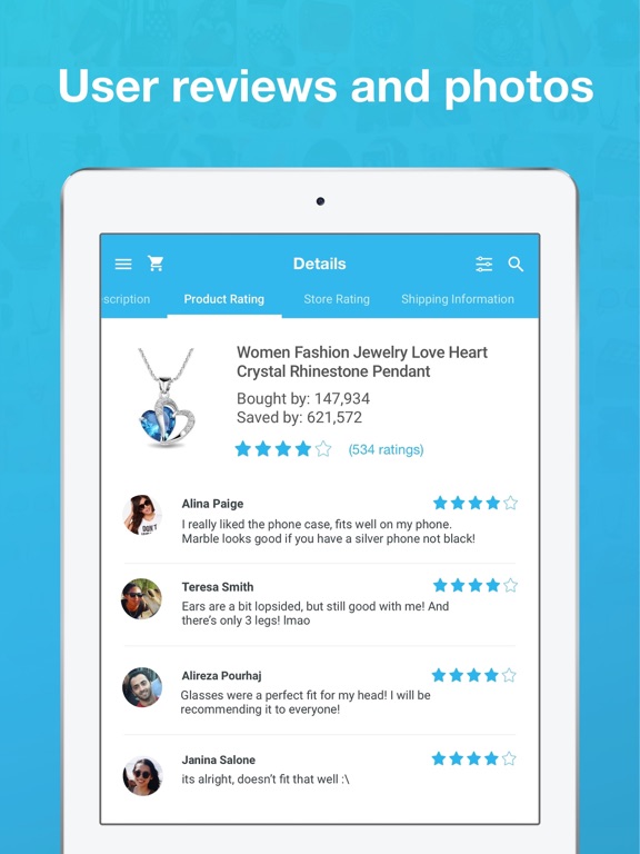 iPad Image of Wish - Shopping Made Fun