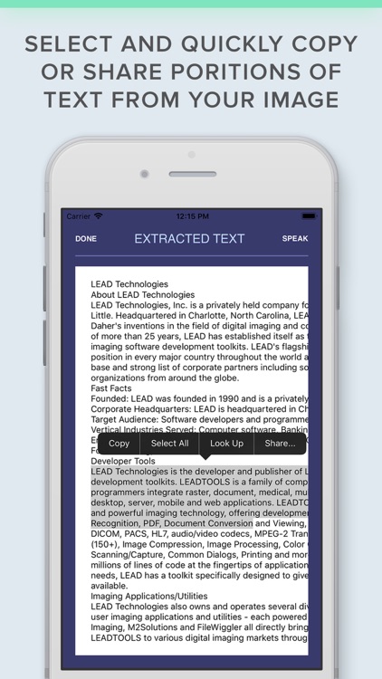 OCR Scanner with LEADTOOLS SDK screenshot-6