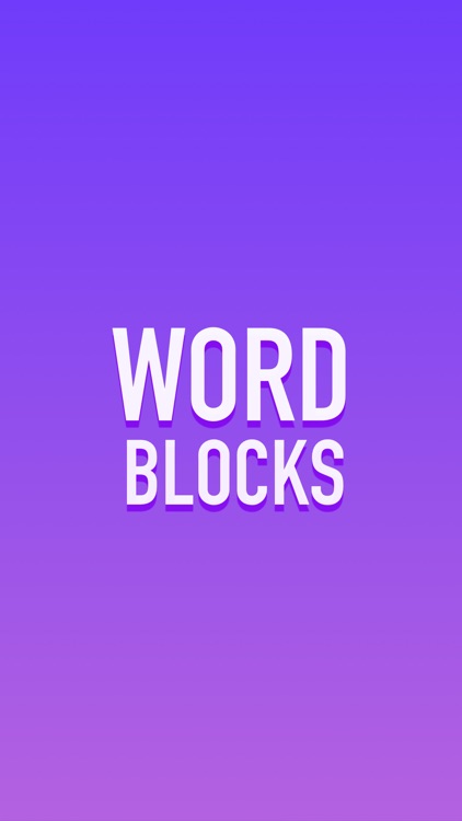Word Blocks - word puzzle game