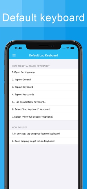 lao keyboard app