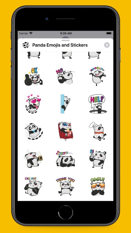 Panda Emojis and Stickers screenshot-3