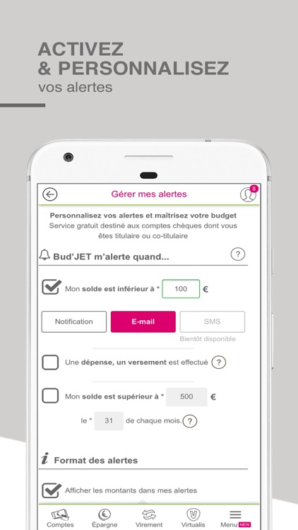 CMB suivi de compte et budget screenshot-3