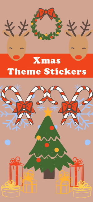 Xmas Theme Stickers(圖1)-速報App