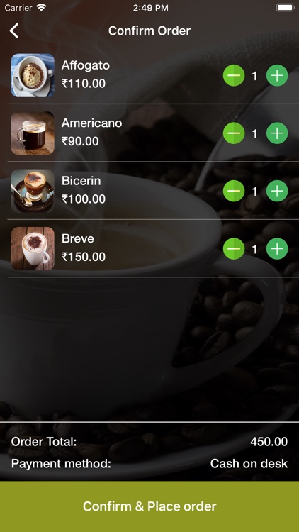 BeverageKafe screenshot-3