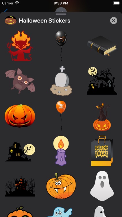 Halloween Stickers Emojis screenshot-5