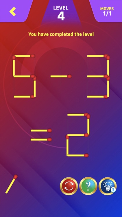 Matchstick Puzzle King Pop screenshot-4