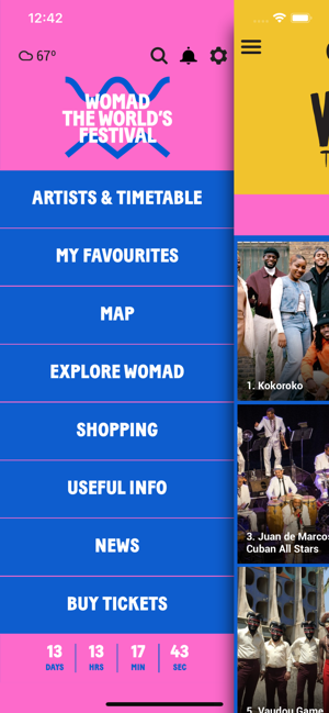 WOMAD Festival 2019(圖2)-速報App