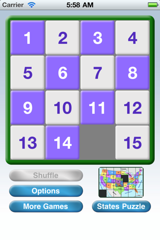 Numbers Puzzle - náhled