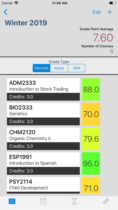 How to cancel & delete GrAde Calculator from iphone & ipad 2