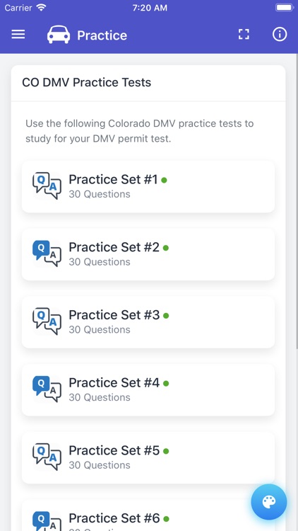 Colorado DMV Permit Test screenshot-5