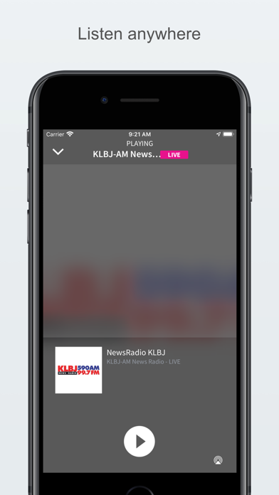 How to cancel & delete Newsradio KLBJ from iphone & ipad 2