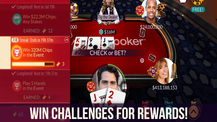 Zynga poker sign in