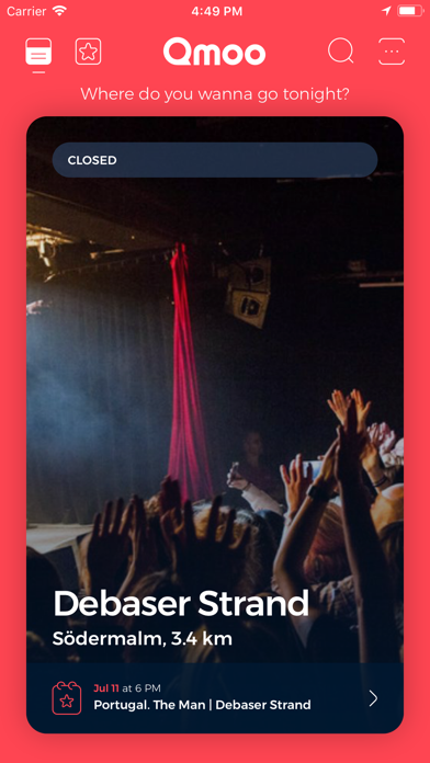 Qmoo - All nightclubs live screenshot 3