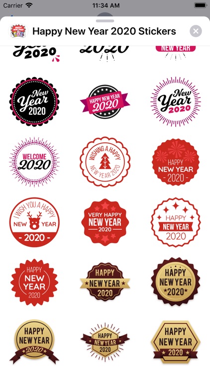 Happy New Year 2020 Stickers screenshot-3