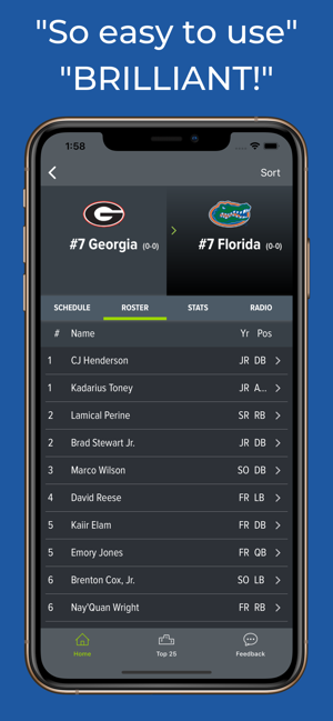 Florida Football Schedules(圖3)-速報App