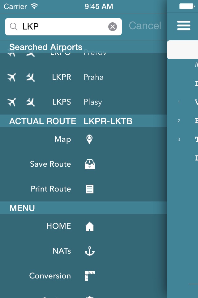 AirRoutes screenshot 2