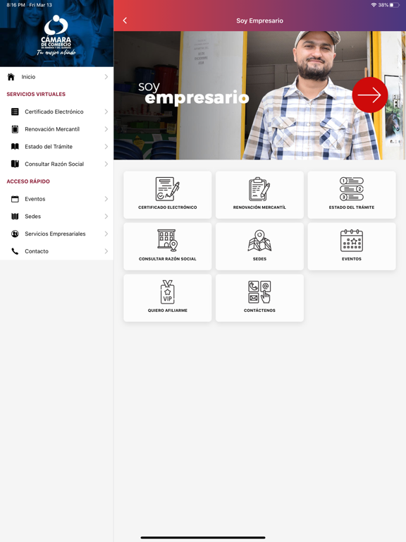 Screenshot #5 pour Cámara de Comercio de Armenia