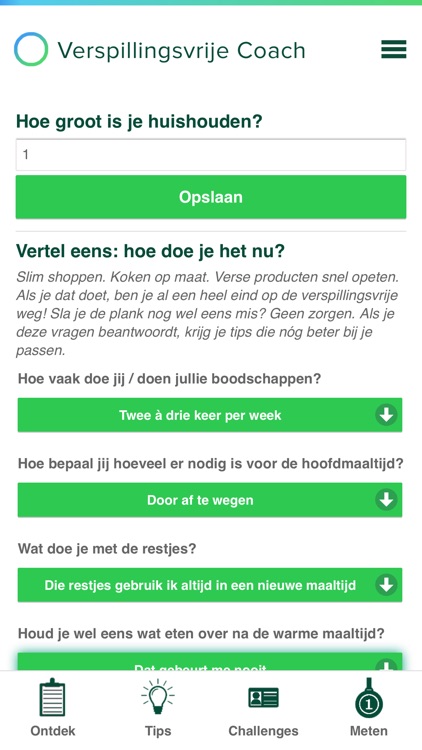 Verspillingsvrijecoach screenshot-4