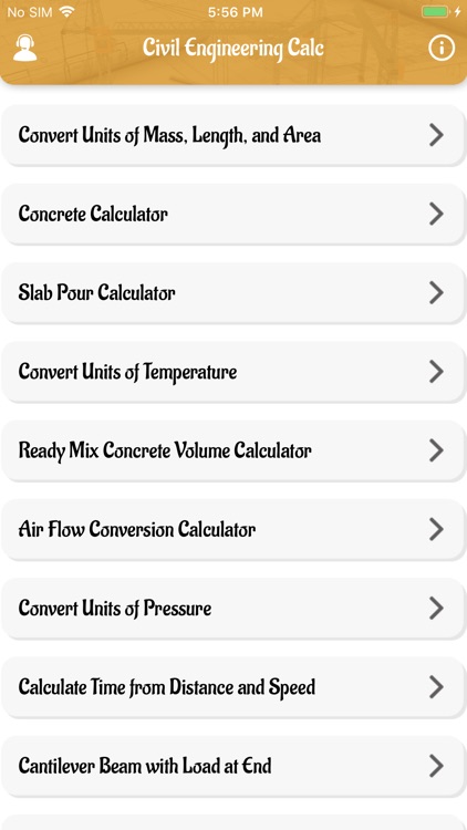 Civil Engineering Calc 2019