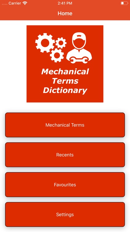 Mechanical Terms Dictionary